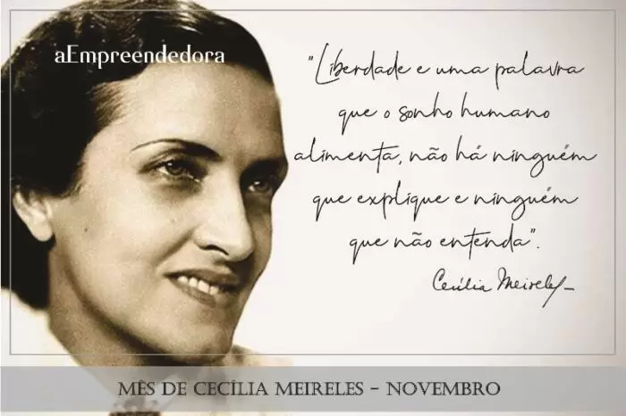 Mês de Cecília Meireles - novembro