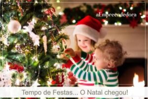 Tempo de Festas... O Natal chegou!