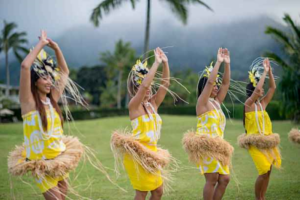 Dança Havaiana comemorada em janeiro