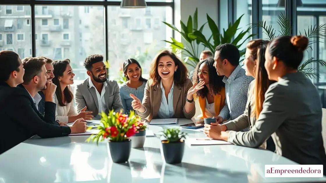 Liderança eficiente e motiva os colaboradores de sua equipe