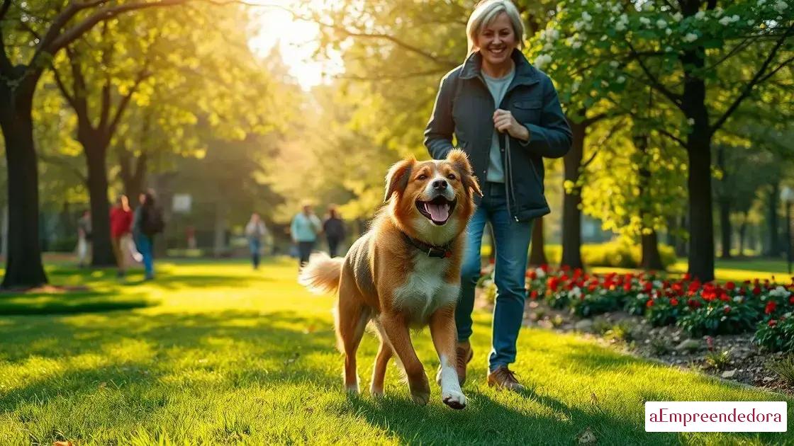 Os benefícios dos passeios para a saúde do pet