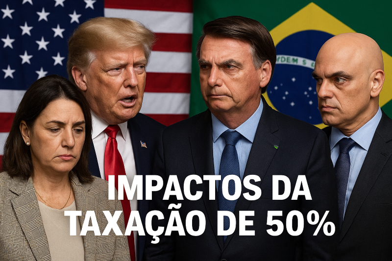 Impactos da Taxação de 50% na Economia Brasileira