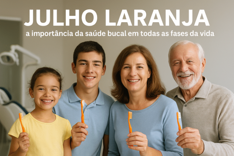Julho Laranja - Um alerta nacional sobre saúde bucal