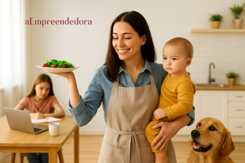 Mulheres Empreendedoras Equilibram Pratos com maestria