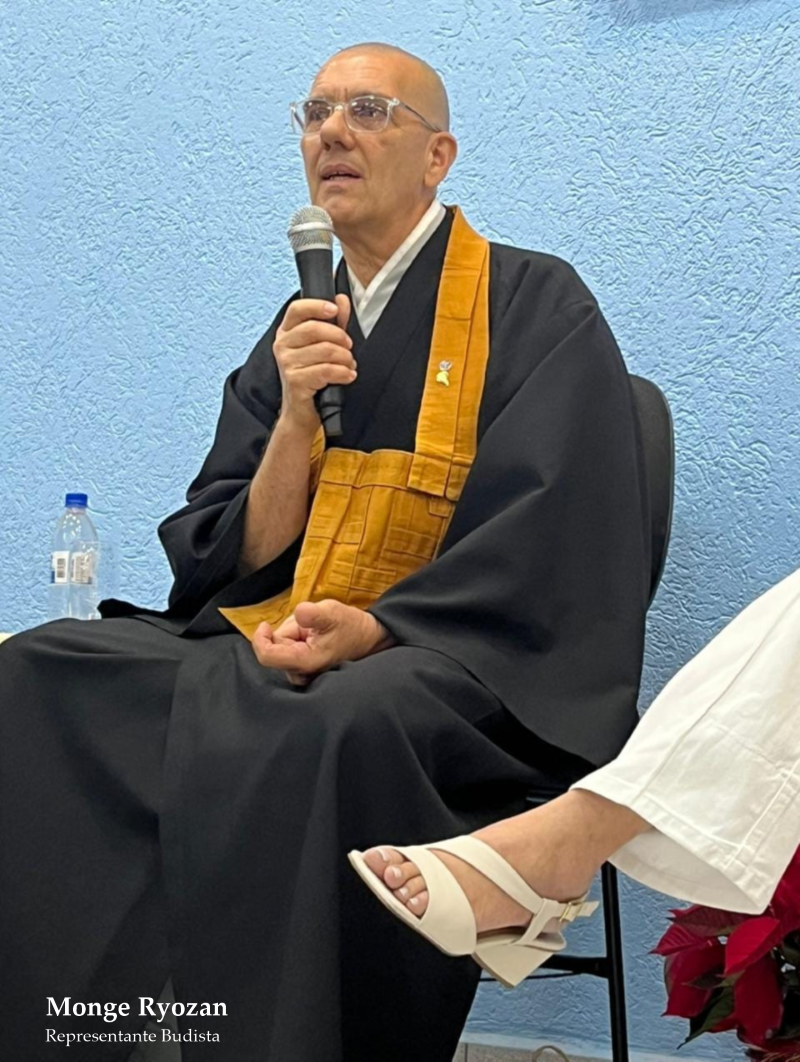 Monge Ryozan - Representante Budista