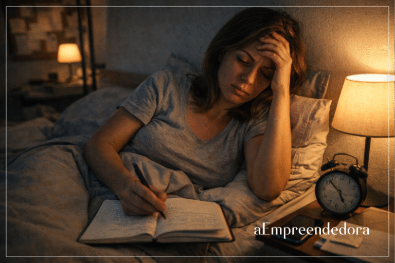 Estresse e Insônias da Mulher Empreendedora