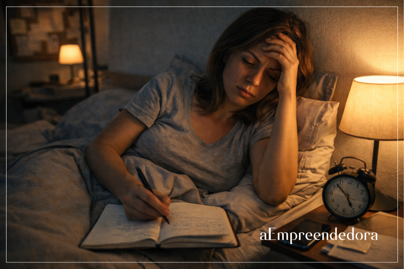 Estresse e Insônias da Mulher Empreendedora