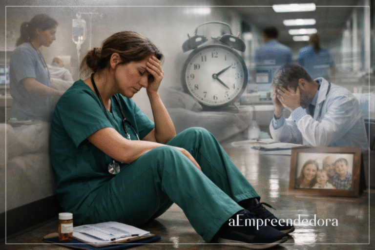 Esgotamento emocional na saúde e seus impactos silenciosos