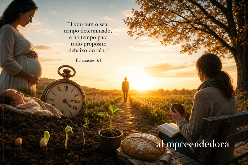 O tempo e a vida - aprendizados sobre os ciclos da existência